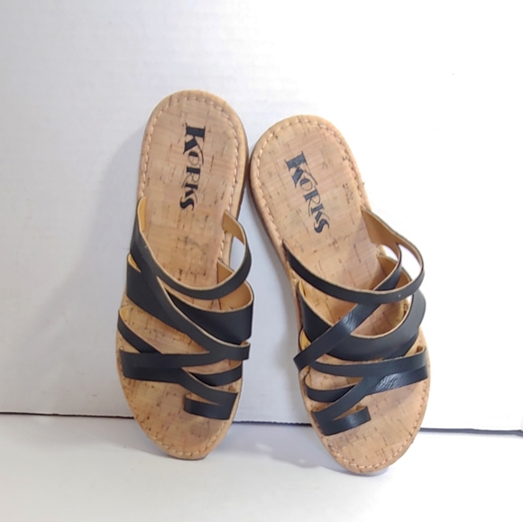 Kork's by Kork-ease black strappy sandals - Picture 5 of 11